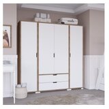 Hanah home Ormar Nissan 1600-024, 170x183x45 cm, Bijeli | Eponuda.ba