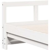  Dnevni krevet bez madraca bijeli 90 x 200 cm masivna borovina | shoptok.hr
