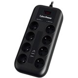 Cyberpower surgeprotector P0820SUF0-DE 8xSchuko 200V 1,8m prenapetostna zaščita razdelilec cene