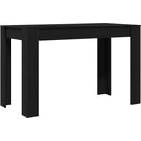  Blagovaonski stol crni hrast 120x60x76 cm konstruirano drvo | shoptok.hr