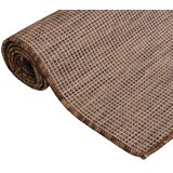  Vanjski tepih ravnog tkanja 80 x 250 cm smeđi | shoptok.hr