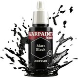 The Army Painter Warpaints Fanatic: Black & Greys, Matt Black (18 ml) Cene