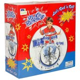  Dječji set bubnjeva činele + stolica, plavi | shoptok.hr