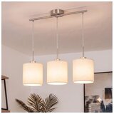 Brilagi LED luster na sajli NUBILA 3xE27/60W/230V krem boje | Eponuda.com