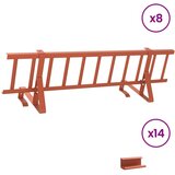  Zaštita od snijega za krov Crvena 800 x 29 5 x 34 5 cm Čelik | shoptok.hr