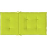  Jastuci za vrtne stolice 4 kom svjetlozeleni 100x50x3cm tkanina | shoptok.hr