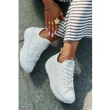 Lee Cooper Women's Sneakers With Embroidery On Platform | shoptok.hr