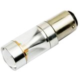 Oem LED sijalica sa jednim grlom BA15S sa 6 dioda 2323 i reflektor, Bela | Eponuda.com