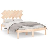 posteljni okvir 135x190 cm 4FT6 trden les, (20647541) | Shoptok.si