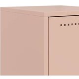 vidaXL Noćni ormarići 2 kom ružičasti 36 x 39 x 78 cm čelični | shoptok.hr