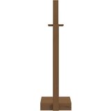  Držač za cjepanice boja meda 33 5x30x110 cm od masivne borovine | shoptok.hr