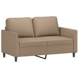  2-dijelni set sofa s jastucima boja cappuccina od umjetne kože | shoptok.hr