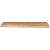 vidaXL Stenska polica 50x20x3,8 cm pravokotna akacija naraven rob | Shoptok.si