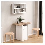 Hanah home Set Trpezarijski sto i zidna polica Nord ND17 SW | Eponuda.com