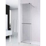 Quartz tuš paravan walk-in klizni KER srebrni profil 100x195cm providno staklo Cene