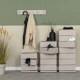Spinder Design Siva/bež kovinska komoda 37x72,5 cm Joey – | Shoptok.si