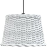  Sjenilo za stropnu svjetiljku bijelo Ø40x26 cm od pruća | shoptok.hr