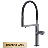  Luksuzna kuhinjska slavina ELITE EDITION KFS1814 sa senzorom i izljevom za filter - Premium linija<span> - </span>Gunmetal siva | shoptok.hr