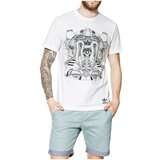 Adidas Majice s kratkimi rokavi Montage Bela | Shoptok.si