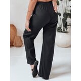 DStreet Spodnie damskie casualowe wide leg BOHO DAY czarne | Shoptok.si