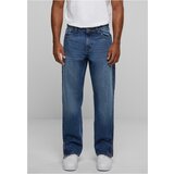 UC Men Men's Heavy Ounce Straight Fit Zipped Jeans - Blue cene