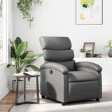 vidaXL Naslonjač od umjetne kože sivi | shoptok.hr