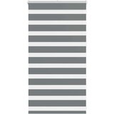 vidaXL Zebra senčilo temno sivo 70x100 cm tkanina širina 65,9 cm | Shoptok.si