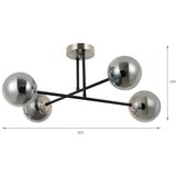 Brilagi plafonski luster maliva 4xE14/15W/230V mat hrom/zadimljeno staklo | Eponuda.com