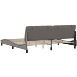  Okvir za krevet bez madraca smeđesivi 200x200 cm od tkanine | shoptok.hr