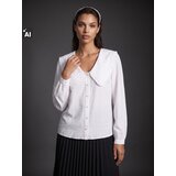 Sinsay Košulja s viskozom i velikim ovratnikom | shoptok.hr