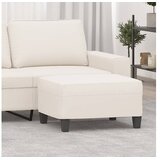  Stolček za noge bež 70x55x41 cm tkanina iz mikrovlaken | Shoptok.si
