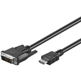 K181930 KAB DVI-D/HDMI 3M REDLINE