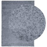  Čupavi tepih PAMPLONA visoka vlakna moderni plavi 240 x 340 cm | shoptok.hr