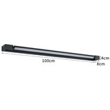 Brilagi LED spolja&amp;scaron;nje zidno svetlo AQUA LINE LED/28W/230V 100 cm IP44 crno Slike
