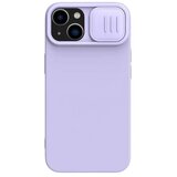 Nillkin torbica camshield silky za iphone 15 plus 6.7 ljubicasta Cene