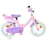 Volare dječji bicikl Olivia 14″ ružičaste boje, s dvije ručne kočnice | shoptok.hr