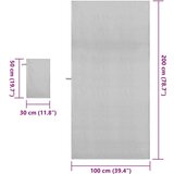 vidaXL Komplet športnih brisač 2 pcs Siva blago | Shoptok.si