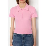 Trendyol Ženska polo majica Corduroy | shoptok.hr