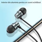 Yesido Stereo slušalice (YH32) - Jack 3,5 mm s mikrofonom, 1,2 m - crne | shoptok.hr