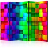  Paravan u 5 dijelova - Colourful Cubes II [Room Dividers] 225x172 | shoptok.hr