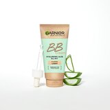 Garnier Skin Naturals BB Cream Hyaluronic Aloe All-In-1 SPF25 BB krema za mešano do mastno kožo 50 ml odtenek Light | Shoptok.si