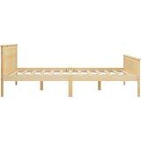  Posteljni okvir iz trdne borovine 120x200 cm, (20644678) | Shoptok.si