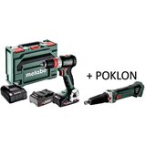 Metabo BS 18 L BL akumulatorskabušilica odvijač sa 2x2Ah bat. u koferu + POKLON ravna brusilica GA 18 LTX | shoptok.hr
