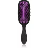 Wet Brush Pro Shine Enhancer četka za zaglađivanje kose Black-Purple