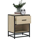 vidaXL Nočna omarica sonoma hrast 40x31x50 cm inženirski les | Shoptok.si