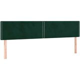  Uzglavlja tamnozelena 180x5x78/88 cm baršunasta | shoptok.hr
