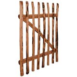  Enojna vrata za ograjo impregnirana leska 100x120 cm, (20765765) | Shoptok.si