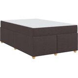  Konstrukcija postelje Temno rjava 120 x 190 cm blago, (5000124140) | Shoptok.si