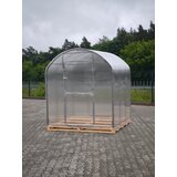  Modularni čelični plastenik Cucumber,6 mx2.10m, samo okvir, razmak između lukova 0.67m Slike