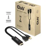 HDMI 2.0 TO DISPLAYPORT 1.2 4K60HZ HDR M /F ACTIVE ADAPTER Black